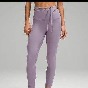 lululemon Align™ Wrap-Waist Tight 25" in purple ash